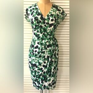 Maggy London jersey cap sleeves dress. Size 10. Gently worn. Smoke free home